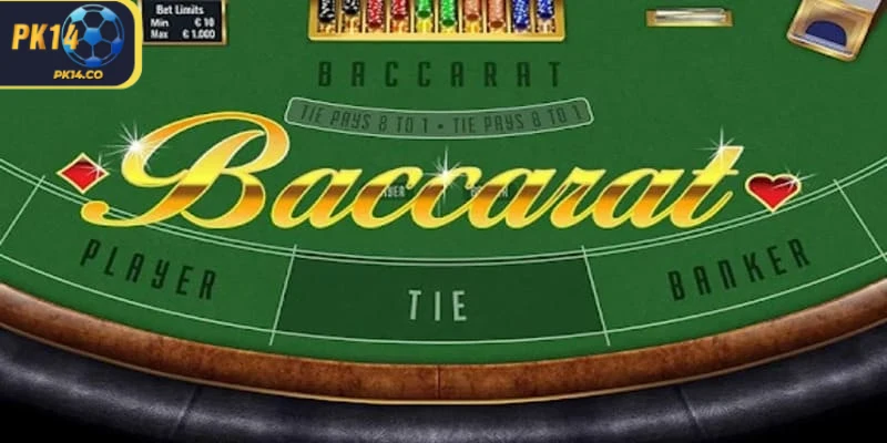 Baccarat sử dụng một bộ bài duy nhất trong các ván đấu